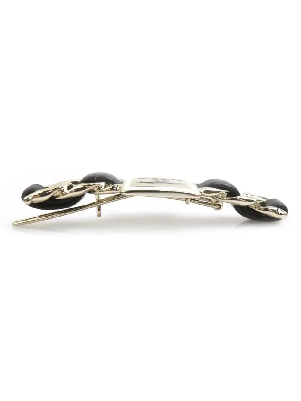 Auth Chanel Cc Logo Hair Clip Pin #293903C40B